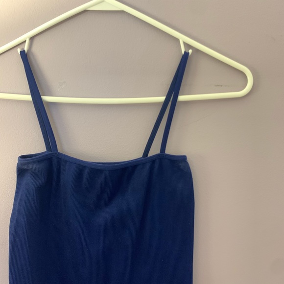 Pacsun PS Basics Womens Seamless Bodysuit Blue - Picture 5 of 5